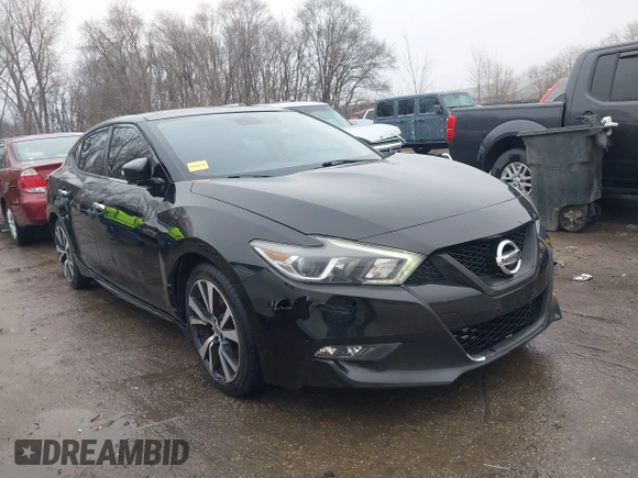 2017 Nissan Maxima SV with VIN 1N4AA6AP1HC429762, listed as a IAAI auction lot 41187139 with 170,437 mi miles and . Bid and sale history available at DreamBid. Image 1.