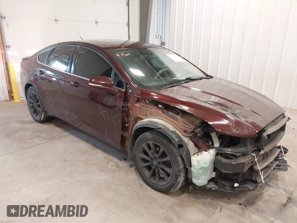 2017 Ford Fusion SE with VIN 3FA6P0H72HR282909, listed as a IAAI auction lot 41570558 with 122,444 mi miles. Bid and sale history available at carsss.com. Image 1.