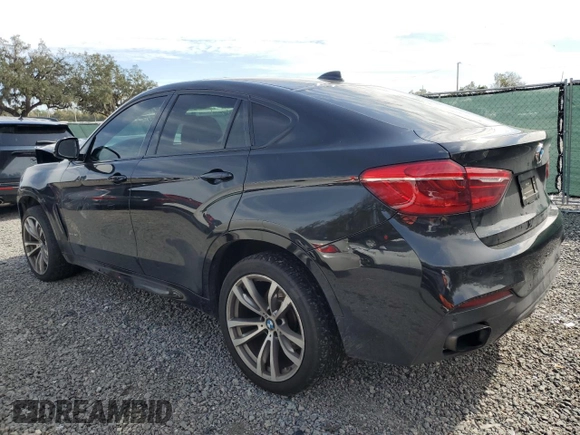 2016 BMW X6 xDrive50i with VIN 5UXKU6C50G0R33915, listed as a Copart auction lot 42183104 with 121,075 mi miles and . Bid and sale history available at DreamBid. Image 2.