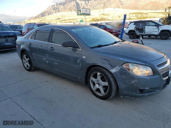 2008 Chevrolet Malibu LS w/1FL with VIN 1G1ZG57N284235014, listed as a Copart auction lot 78546234 with 188,837 mi miles and Salvage Title. Bid and sale history available at carsss.com. Image 4.