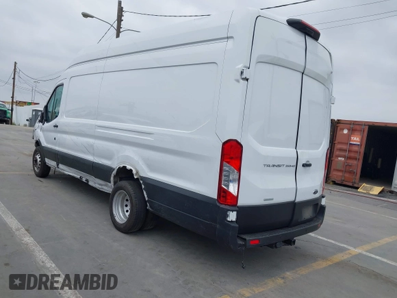 2022 Ford Transit Cargo with VIN 1FTBF4XG3NKA44975, listed as a IAAI auction lot 42161004 with 40,682 mi miles and . Bid and sale history available at DreamBid. Image 3.