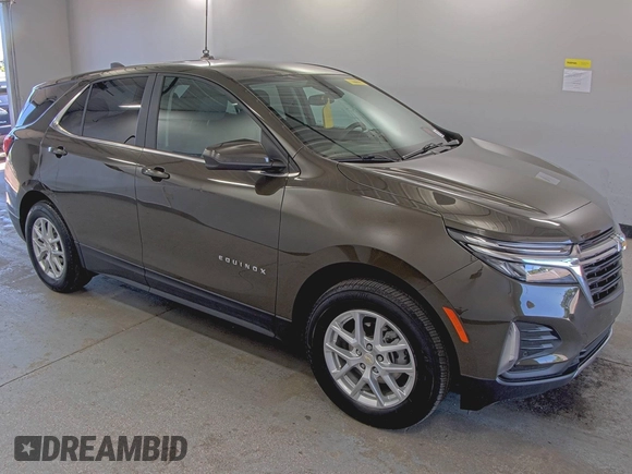 2023 Chevrolet Equinox LT with VIN 3GNAXTEG7PL220313, listed as a IAAI auction lot 42829796 with 16,367 mi miles and . Bid and sale history available at DreamBid. Image 1.