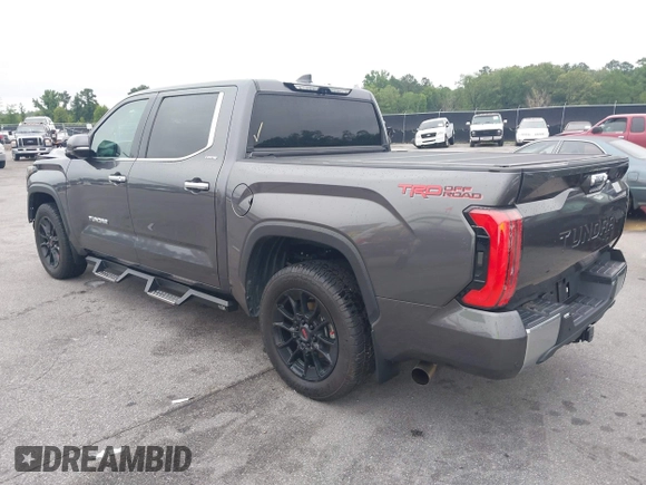 2022 Toyota Tundra Limited with VIN 5TFJA5AB5NX010780, listed as a IAAI auction lot 42446780 with 47,114 mi miles and . Bid and sale history available at DreamBid. Image 3.