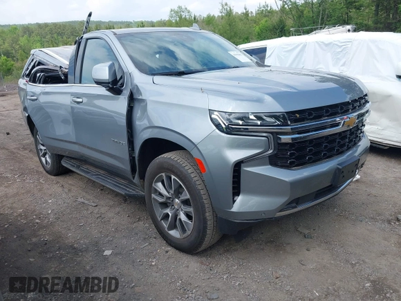 2024 Chevrolet Tahoe LS z VIN 1GNSCMKD1RR300119, wystawiony jako IAAI lot #41996803 z przebiegiem 19 003 mil mil oraz . Historia ofert i sprzedaży dostępna na DreamBid. Obrazek 1.
