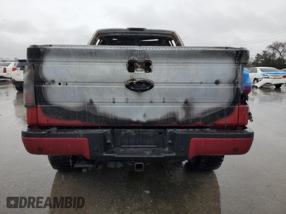 2013 Ford F-150 XL with VIN 1FTFW1ET4DKF58042, listed as a Copart auction lot 45001275 with Not Provided miles and Non Repairable. Bid and sale history available at carsss.com. Image 6.