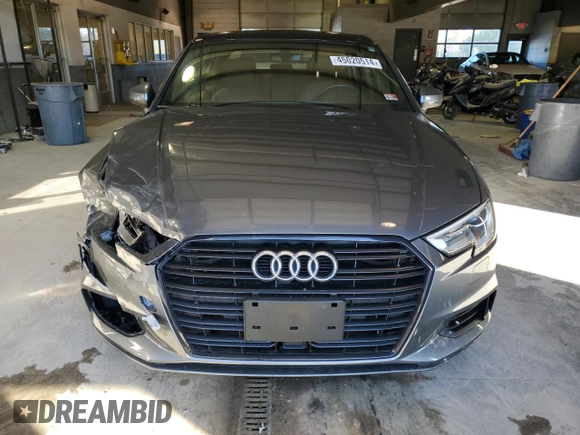 2020 Audi A3 Sedan Premium with VIN WAUAUGFF7LA091857, listed as a Copart auction lot 45020514 with 21,361 mi miles. Bid and sale history available at carsss.com. Image 5.
