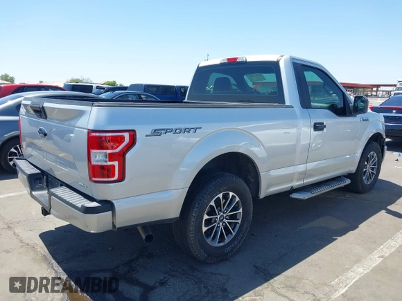 2018 Ford F-150 XL with VIN 1FTMF1CP8JKF22797, listed as a IAAI auction lot 42527299 with 50,532 mi miles and . Bid and sale history available at DreamBid. Image 4.
