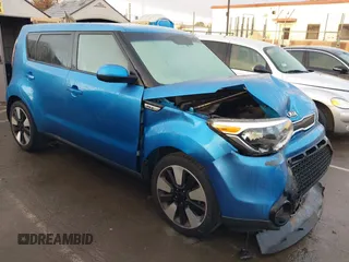 2016 Kia Soul + z VIN KNDJP3A52G7348816, wystawiony jako IAAI lot #41531720 z przebiegiem 104 966 mil mil oraz . Historia ofert i sprzedaży dostępna na DreamBid. Obrazek 1.