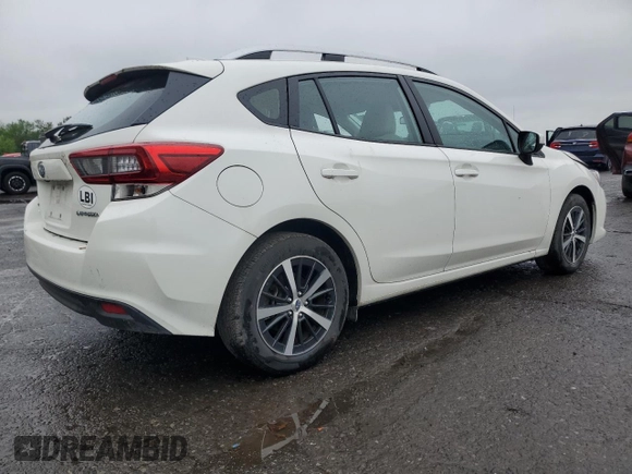 2022 Subaru Impreza Premium with VIN 4S3GTAV63N3723422, listed as a Copart auction lot 57271765 with Not provided miles and Salvage title. Bid and sale history available at DreamBid. Image 3.