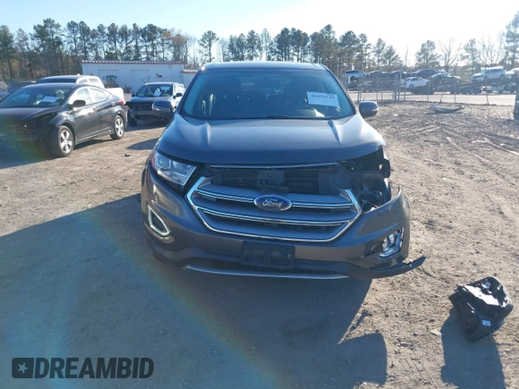 2016 Ford Edge Titanium with VIN 2FMPK3K92GBB99627, listed as a IAAI auction lot 41032729 with 122,110 mi miles. Bid and sale history available at carsss.com. Image 13.