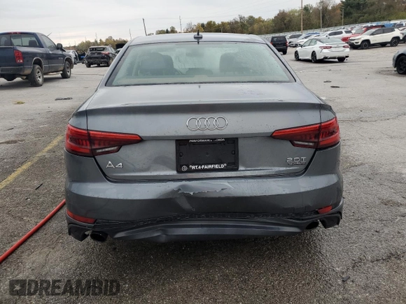 2017 Audi A4 Season of Audi Premium with VIN WAUDNAF47HN049484, listed as a Copart auction lot 76864824 with 76,770 mi miles and Salvage Title. Bid and sale history available at carsss.com. Image 6.