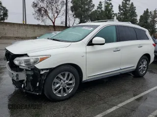 2015 Infiniti QX60 with VIN 5N1AL0MN9FC540029, listed as a Copart auction lot 48915995 with 69,487 mi miles and Salvage Title. Bid and sale history available at carsss.com. Image 1.
