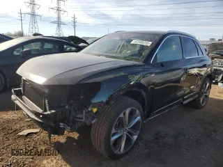 2020 Audi Q3 S line Premium Plus with VIN WA1EECF31L1086714, listed as a Copart auction lot 42348255 with 58,426 mi miles and Salvage Title. Bid and sale history available at carsss.com. Image 1.