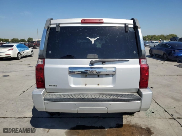 2006 Jeep Commander Limited with VIN 1J8HH58N46C125639, listed as a Copart auction lot 74521154 with 276,411 mi miles and Salvage Title. Bid and sale history available at carsss.com. Image 6.