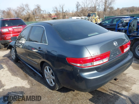 2003 Honda Accord EX z VIN 1HGCM66593A014065, wystawiony jako IAAI lot #41774694 z przebiegiem 163 536 mil mil oraz . Historia ofert i sprzedaży dostępna na DreamBid. Obrazek 3.