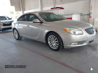 2011 Buick Regal CXL Turbo TO1 with VIN W04GV5EV9B1088281, listed as a IAAI auction lot 42570313 with 116,859 mi miles and . Bid and sale history available at DreamBid. Image 1.