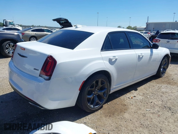 2023 Chrysler 300 Touring with VIN 2C3CCAAGXPH664953, listed as a IAAI auction lot 41714485 with 15,072 mi miles and . Bid and sale history available at DreamBid. Image 4.