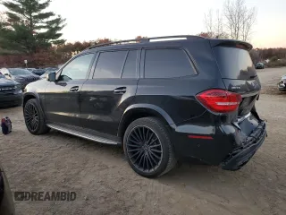 2017 Mercedes-Benz GLS with VIN 4JGDF7FE0HA789862, listed as a Copart auction lot 78860534 with 69,242 mi miles and Salvage Title. Bid and sale history available at carsss.com. Image 2.