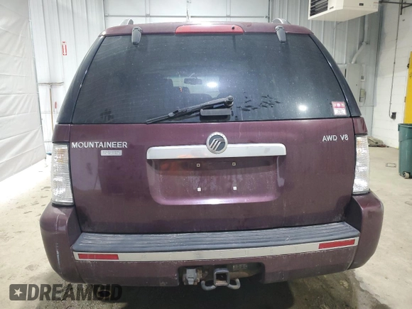2008 Mercury Mountaineer Premier z VIN 4M2EU48838UJ18165, wystawiony jako Copart lot #48849065 z przebiegiem 135 813 mil mil oraz Szkoda całkowita • Salvage title. Historia ofert i sprzedaży dostępna na DreamBid. Obrazek 6.