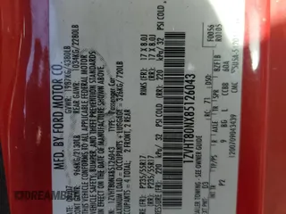 2008 Ford Mustang Deluxe z VIN 1ZVHT80NX85126043, wystawiony jako Copart lot #47953715 z przebiegiem 213 529 mil mil oraz Szkoda całkowita • Salvage title. Historia ofert i sprzedaży dostępna na DreamBid. Obrazek 12.