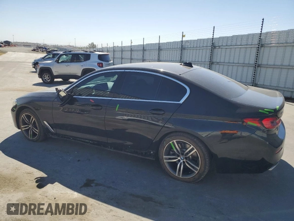 2022 BMW 5 Series 530i xDrive с VIN WBA13BJ09NCL02671, выставлен на аукционе Copart как лот 55834425 с пробегом 15 356 миль миль и Списание • Salvage title. История ставок и продаж доступна на DreamBid. Изображение 2.