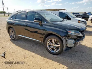 2015 Lexus RX 350 with VIN 2T2ZK1BA6FC178583, listed as a Copart auction lot 60499625 with 166,913 mi miles and Salvage title. Bid and sale history available at DreamBid. Image 4.