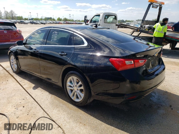2017 Chevrolet Malibu Hybrid with VIN 1G1ZJ5SU1HF167857, listed as a Copart auction lot 51456793 with 85,818 mi miles and Salvage Title. Bid and sale history available at DreamBid. Image 2.