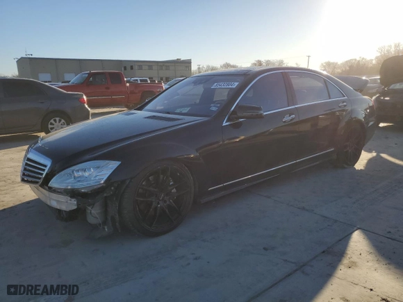2010 Mercedes-Benz S-Class S 550 with VIN WDDNG7BB8AA339048, listed as a Copart auction lot 85432804 with 173,946 mi miles and Salvage Title. Bid and sale history available at carsss.com. Image 1.