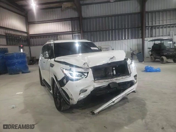 2022 Infiniti QX80 SENSORY with VIN JN8AZ2BF0N9743420, listed as a Copart auction lot 69383784 with 53,131 mi miles and Non Repairable. Bid and sale history available at carsss.com. Image 11.