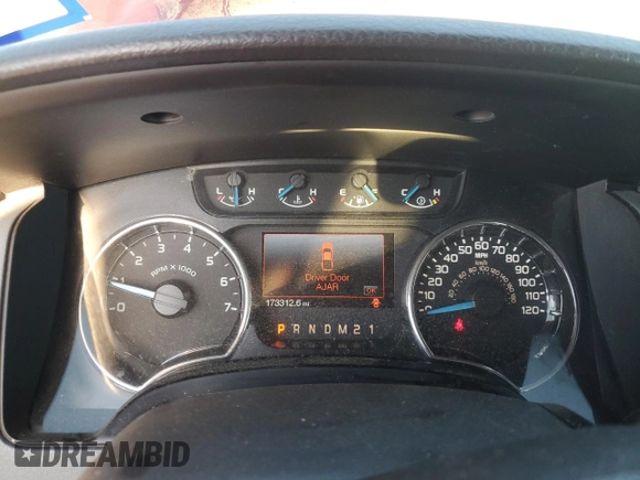 2014 Ford F-150 XL with VIN 1FTFW1CF2EKF73895, listed as a Copart auction lot 53719775 with 173,312 mi miles and Salvage Title. Bid and sale history available at carsss.com. Image 9.