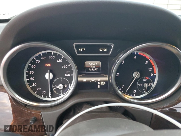 2013 Mercedes-Benz M 350 with VIN 4JGDA2EB7DA231901, listed as a Copart auction lot 51264615 with 118,197 mi miles and Salvage Title. Bid and sale history available at carsss.com. Image 9.