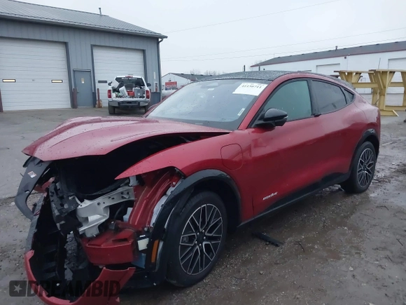 2024 Ford Mustang Mach-E Premium with VIN 3FMTK3R45RMA21205, listed as a IAAI auction lot 41150711 with 2,527 mi miles and . Bid and sale history available at DreamBid. Image 19.