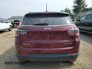 2020 Jeep Compass Limited z VIN 3C4NJDCB7LT193830, wystawiony jako Copart lot #60844545 z przebiegiem 42 634 mil mil oraz Szkoda całkowita • Salvage title. Historia ofert i sprzedaży dostępna na DreamBid. Obrazek 6.