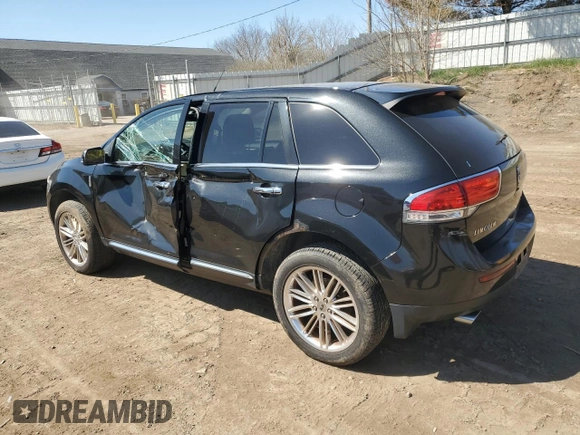 2013 Lincoln MKX with VIN 2LMDJ8JKXDBL02025, listed as a Copart auction lot 53683565 with 163,918 mi miles and Clean Title. Bid and sale history available at carsss.com. Image 2.