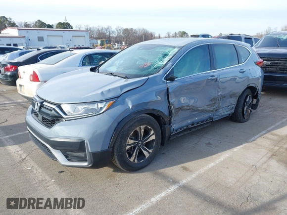 2022 Honda CR-V Special Edition with VIN 7FARW1H73NE012573, listed as a IAAI auction lot 41407778 with 35,684 mi miles. Bid and sale history available at carsss.com. Image 2.