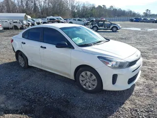 2018 Kia Rio LX with VIN 3KPA24AB8JE060946, listed as a IAAI auction lot 41608495 with 109,441 mi miles. Bid and sale history available at carsss.com. Image 1.