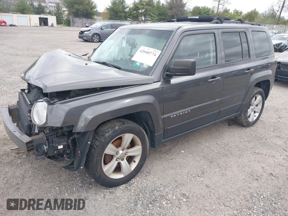 2016 Jeep Patriot High Altitude with VIN 1C4NJPFAXGD582316, listed as a IAAI auction lot 42040774 with 97,148 mi miles and . Bid and sale history available at carsss.com. Image 2.