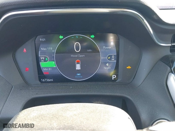 2023 Chevrolet Bolt EUV LT with VIN 1G1FY6S00P4143318, listed as a IAAI auction lot 41890247 with 16,736 mi miles. Bid and sale history available at carsss.com. Image 7.