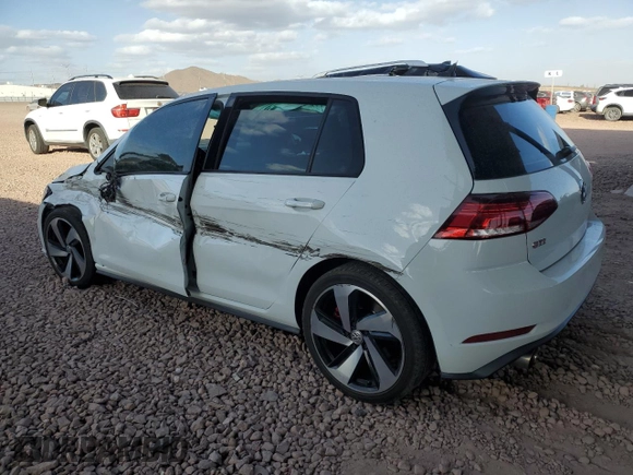 2020 Volkswagen Golf GTI S with VIN 3VW6T7AU0LM005855, listed as a Copart auction lot 48200325 with 63,553 mi miles and Salvage Title. Bid and sale history available at carsss.com. Image 2.