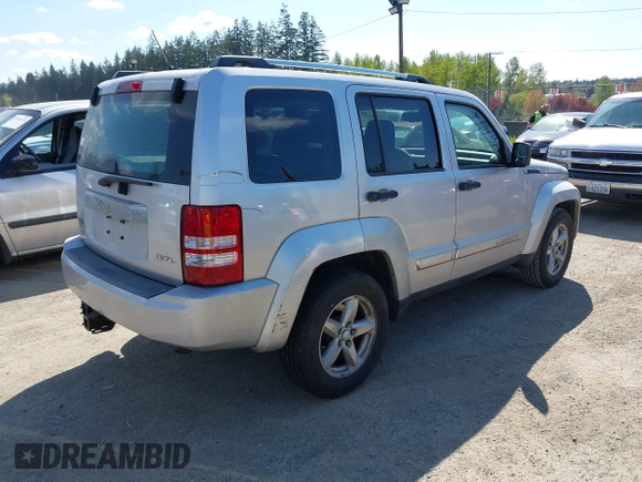 2008 Jeep Liberty Limited with VIN 1J8GN58K48W103314, listed as a IAAI auction lot 42020819 with 104,670 mi miles and . Bid and sale history available at carsss.com. Image 4.