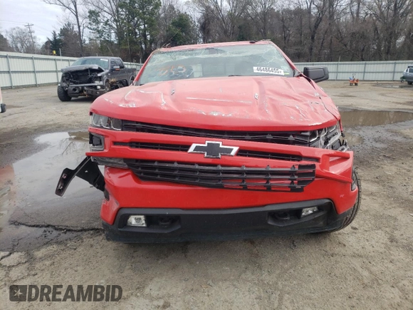 2021 Chevrolet Silverado 1500 RST with VIN 1GCUYEEL8MZ296686, listed as a Copart auction lot 46486455 with 0 mi miles and Salvage Title. Bid and sale history available at carsss.com. Image 5.