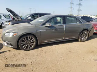 2017 Lincoln Continental Select with VIN 1LN6L9TP6H5628976, listed as a Copart auction lot 60653875 with 177,580 mi miles and Salvage title. Bid and sale history available at DreamBid. Image 1.