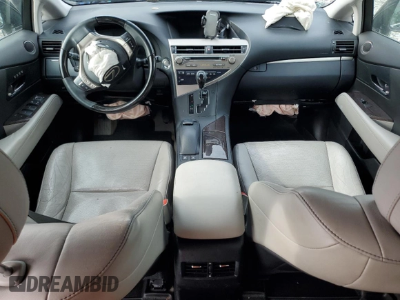2013 Lexus RX 350 with VIN 2T2BK1BA9DC168547, listed as a Copart auction lot 59667955 with 129,338 mi miles and Salvage title. Bid and sale history available at DreamBid. Image 8.