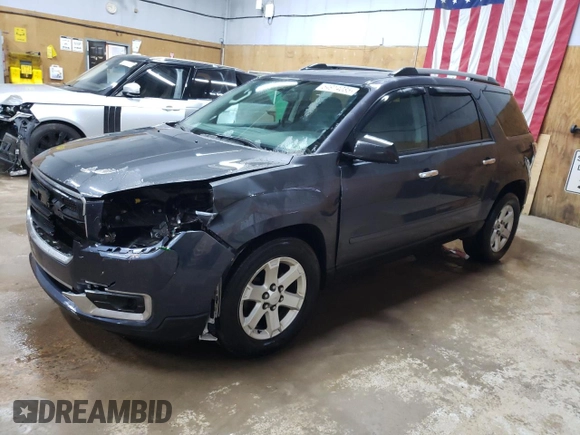 2013 GMC Acadia SLE z VIN 1GKKVPKD3DJ264479, wystawiony jako Copart lot #54914035 z przebiegiem 173 100 mil mil oraz Czysty tytuł • Clean title. Historia ofert i sprzedaży dostępna na DreamBid. Obrazek 1.