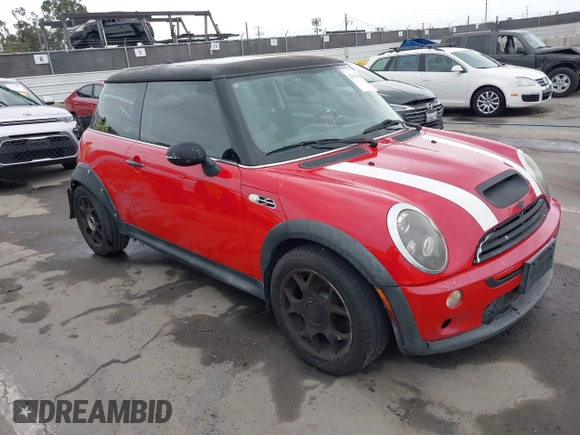 2005 MINI Hardtop S with VIN WMWRE33575TL12045, listed as a IAAI auction lot 42110930 with 192,964 mi miles and . Bid and sale history available at DreamBid. Image 1.