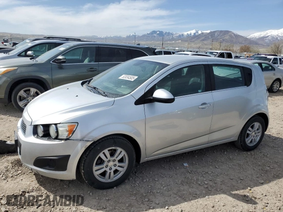 2013 Chevrolet Sonic LT with VIN 1G1JC6SH8D4230572, listed as a Copart auction lot 52034505 with 173,553 mi miles and Clean Title. Bid and sale history available at carsss.com. Image 1.
