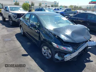 2013 Honda Civic LX with VIN 19XFB2F59DE277780, listed as a IAAI auction lot 42014724 with Not Provided miles and . Bid and sale history available at DreamBid. Image 1.