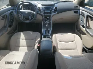 2014 Hyundai Elantra SE with VIN 5NPDH4AE3EH544370, listed as a Copart auction lot 51909635 with 76,681 mi miles and Salvage Title. Bid and sale history available at DreamBid. Image 8.