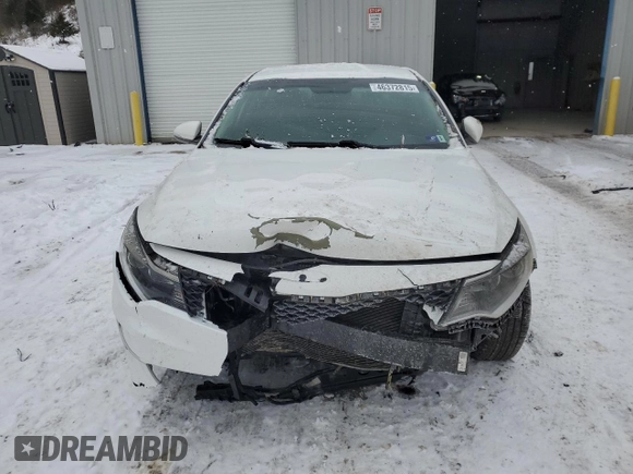 2018 Kia Optima LX with VIN 5XXGT4L34JG272537, listed as a Copart auction lot 46372815 with 89,204 mi miles and Salvage Title. Bid and sale history available at carsss.com. Image 5.