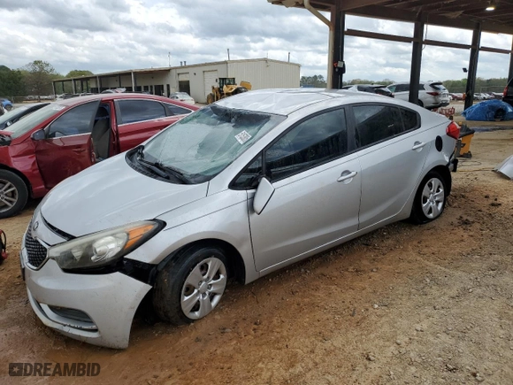 2015 Kia Forte LX with VIN KNAFK4A66F5348196, listed as a Copart auction lot 51538015 with 137,372 mi miles and Salvage Title. Bid and sale history available at carsss.com. Image 1.